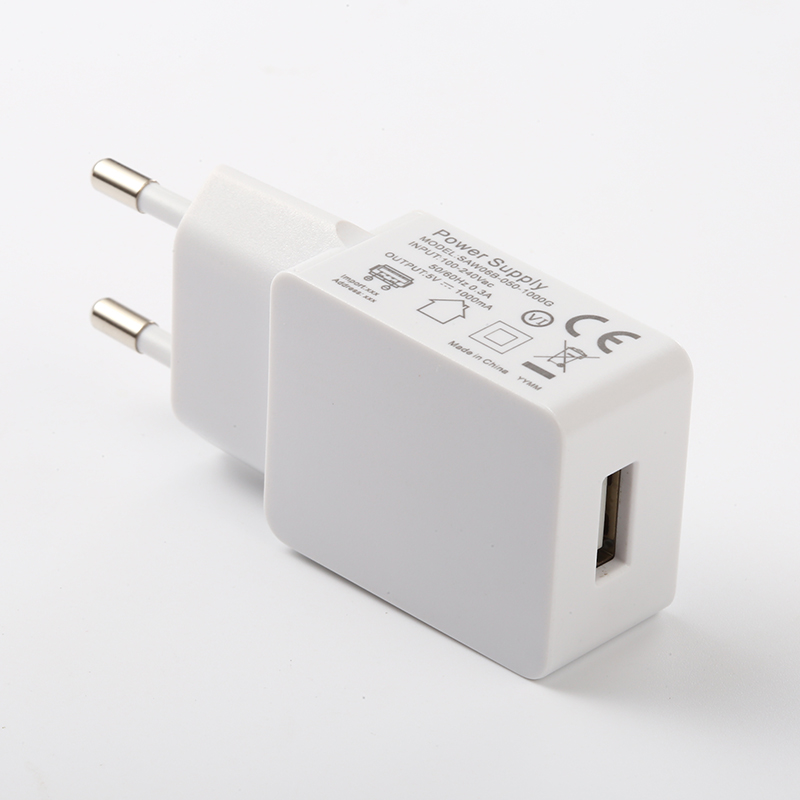 10W 5V 2A US EU CN Plug USB Wall Charger