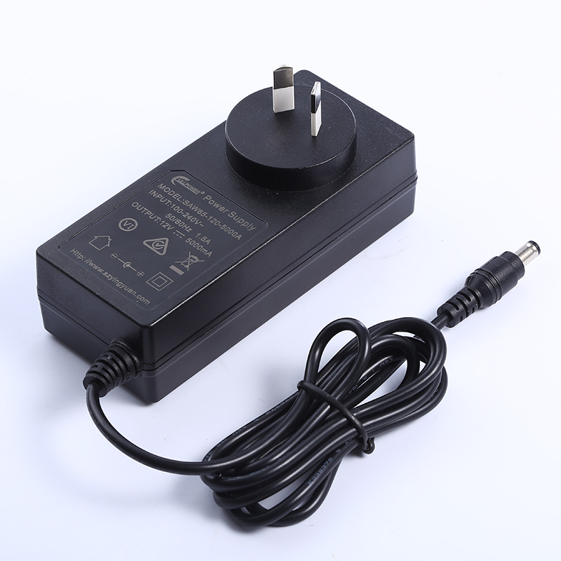 65W 9V6A 12V 5A 17V3A 19V 3.16A 24V 2.5A AU Plug Wall Mount Power Adapters